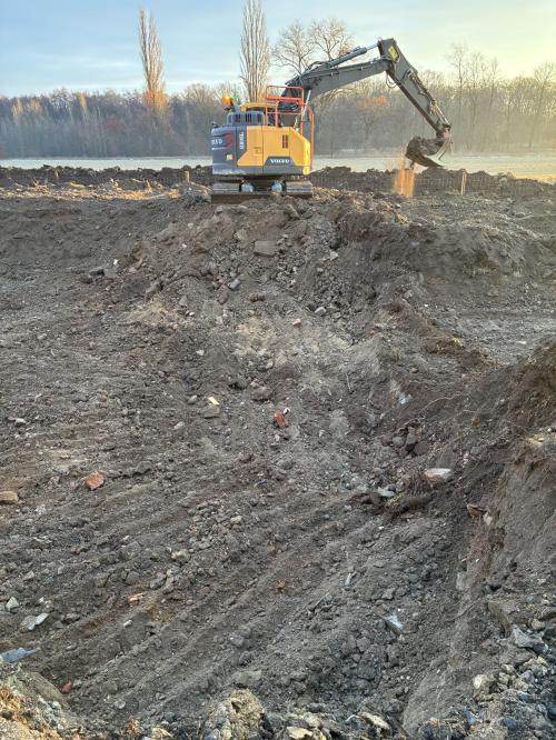 ČOV Kovanice - zahájení stavby